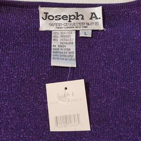 NWT Joseph A Cardigan and Tank Set M/L - Picture 11 of 14